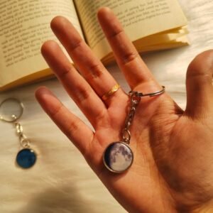 Moon Phase Keychain