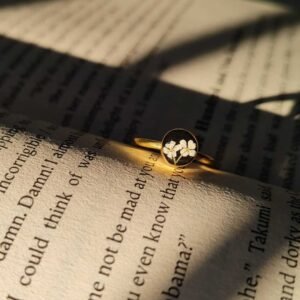 Noir Bloom Ring